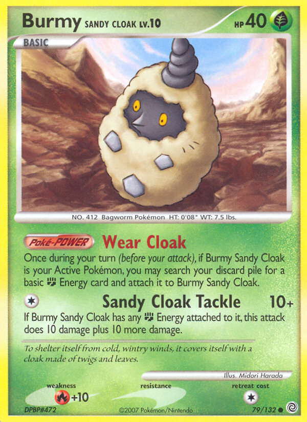 Burmy Sandy Cloak (79/132) [Diamond & Pearl: Secret Wonders] | Exor Games Bridgewater