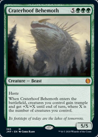 Craterhoof Behemoth [Jumpstart] | Exor Games Bridgewater