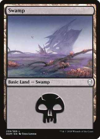 Swamp (259) [Dominaria] | Exor Games Bridgewater