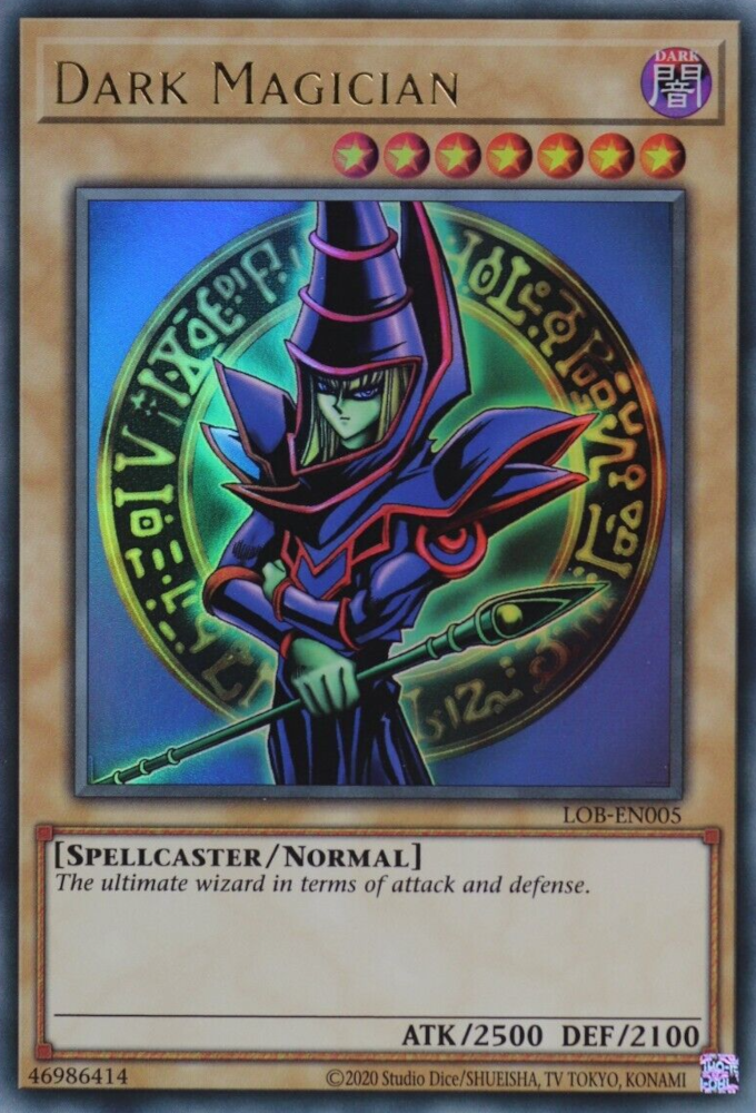 Dark Magician (25th Anniversary) [LOB-EN005] Ultra Rare | Exor Games Bridgewater