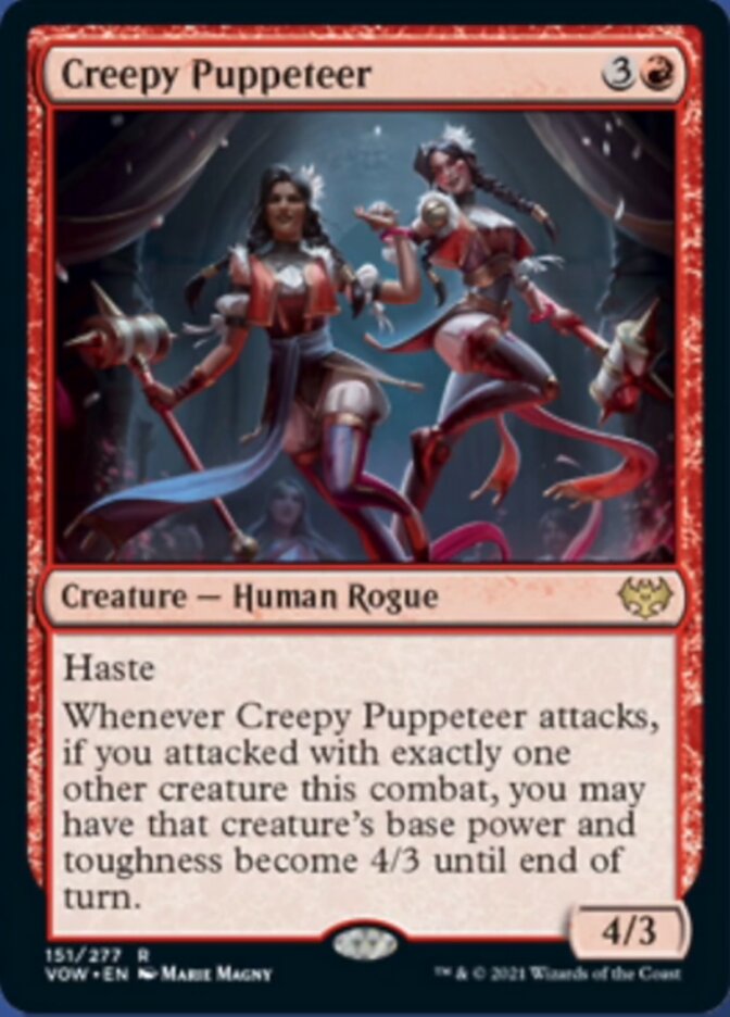 Creepy Puppeteer [Innistrad: Crimson Vow] | Exor Games Bridgewater