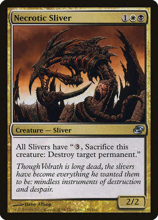 Necrotic Sliver [Planar Chaos] | Exor Games Bridgewater