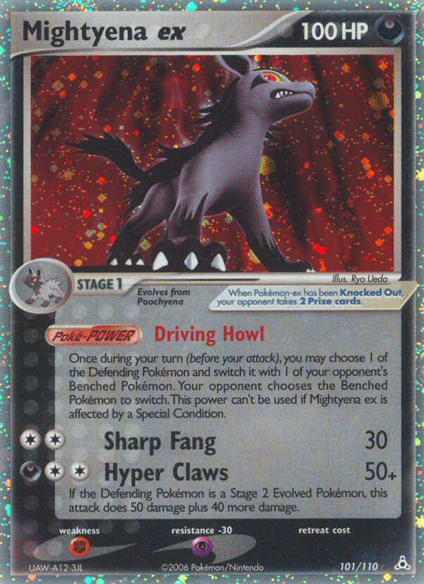 Mightyena ex (101/110) [EX: Holon Phantoms] | Exor Games Bridgewater