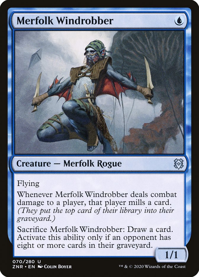 Merfolk Windrobber [Zendikar Rising] | Exor Games Bridgewater