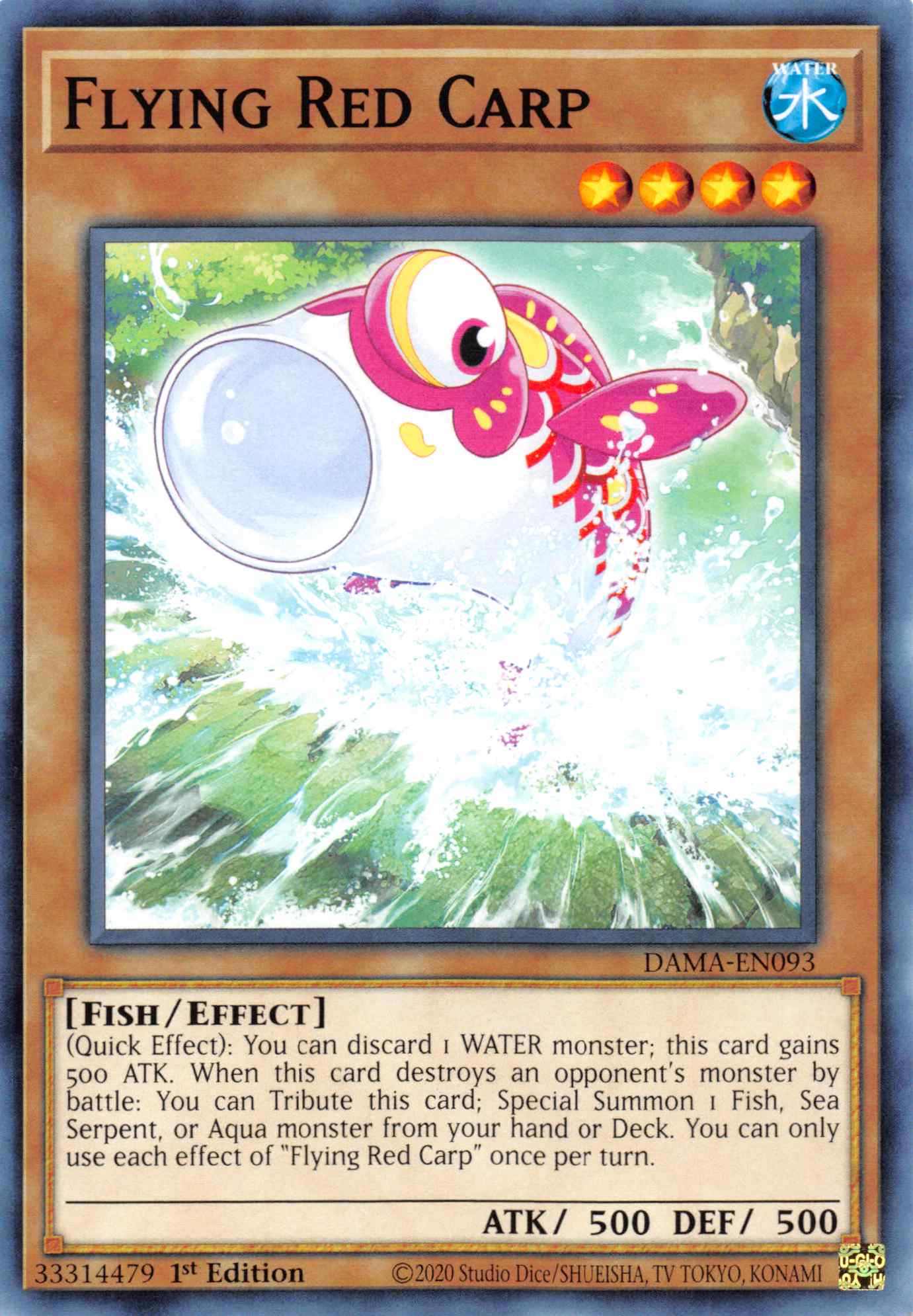 Flying Red Carp [DAMA-EN093] Common | Exor Games Bridgewater