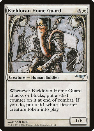 Kjeldoran Home Guard [Coldsnap Theme Decks] | Exor Games Bridgewater