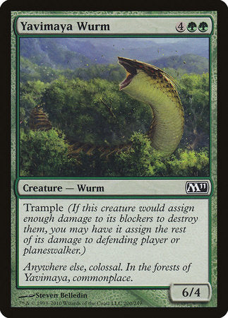 Yavimaya Wurm [Magic 2011] | Exor Games Bridgewater