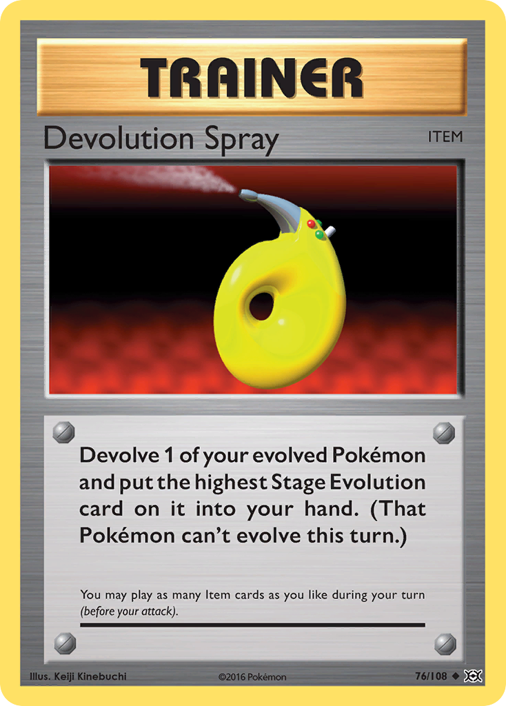 Devolution Spray (76/108) [XY: Evolutions] | Exor Games Bridgewater