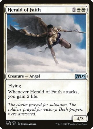 Herald of Faith [Core Set 2019] | Exor Games Bridgewater