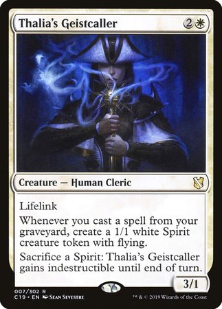 Thalia's Geistcaller [Commander 2019] | Exor Games Bridgewater