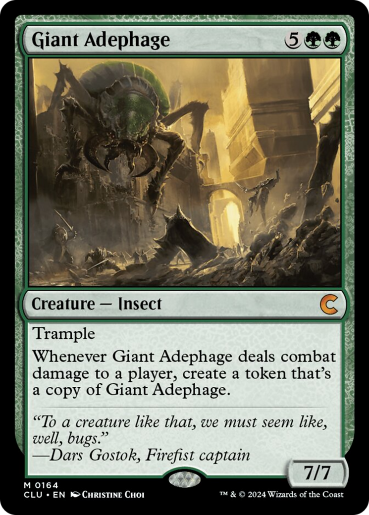 Giant Adephage [Ravnica: Clue Edition] | Exor Games Bridgewater