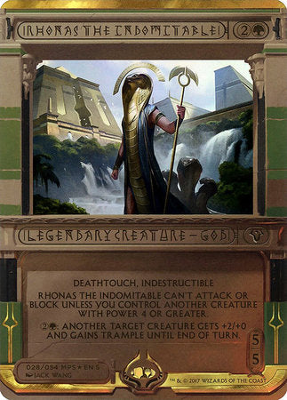 Rhonas the Indomitable [Amonkhet Invocations] | Exor Games Bridgewater