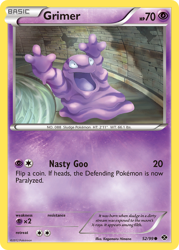 Grimer (52/99) [Black & White: Next Destinies] | Exor Games Bridgewater