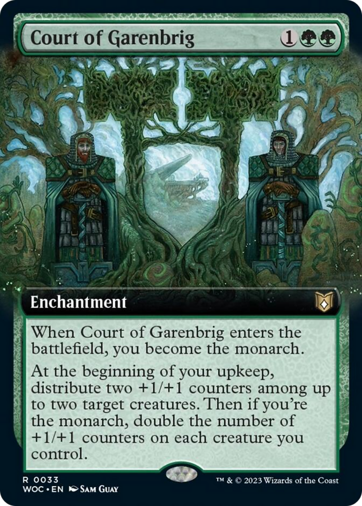 Court of Garenbrig (Extended Art) [Wilds of Eldraine Commander] | Exor Games Bridgewater