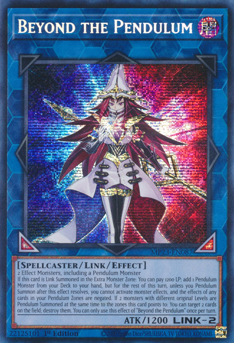 Beyond the Pendulum [MP23-EN087] Prismatic Secret Rare | Exor Games Bridgewater