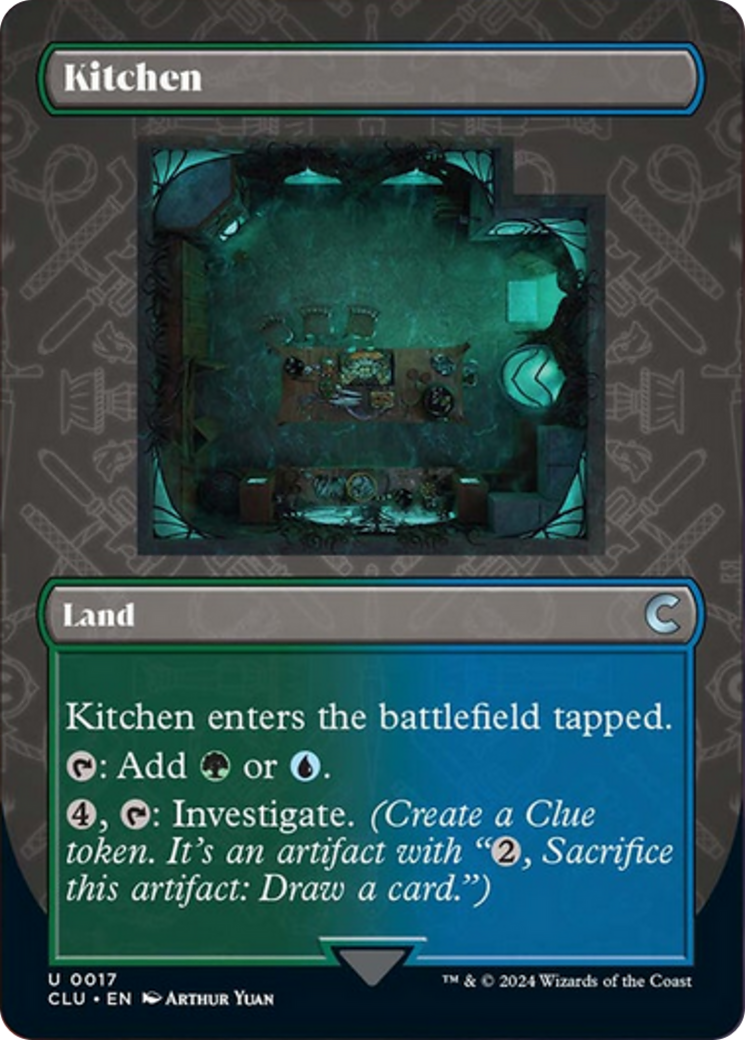 Kitchen (Borderless) [Ravnica: Clue Edition] | Exor Games Bridgewater