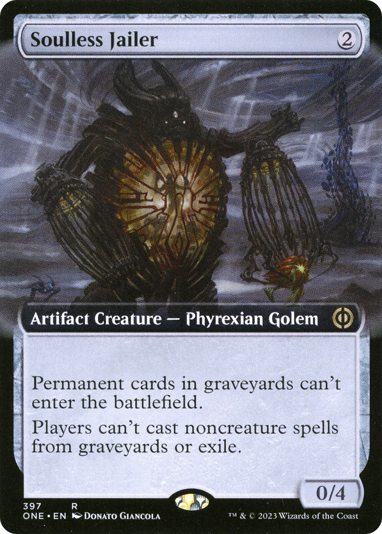 Soulless Jailer (Extended Art) [Phyrexia: All Will Be One] | Exor Games Bridgewater