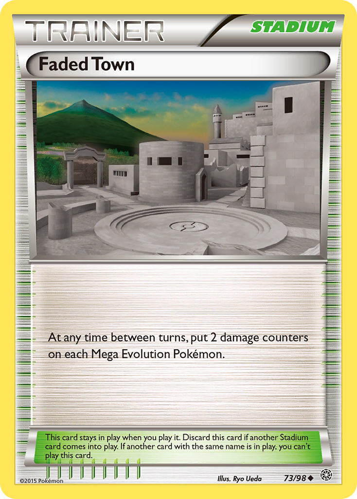 Faded Town (73/98) [XY: Ancient Origins] | Exor Games Bridgewater