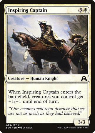 Inspiring Captain [Shadows over Innistrad] | Exor Games Bridgewater