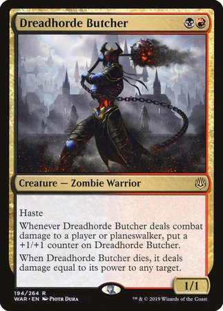 Dreadhorde Butcher [War of the Spark] | Exor Games Bridgewater