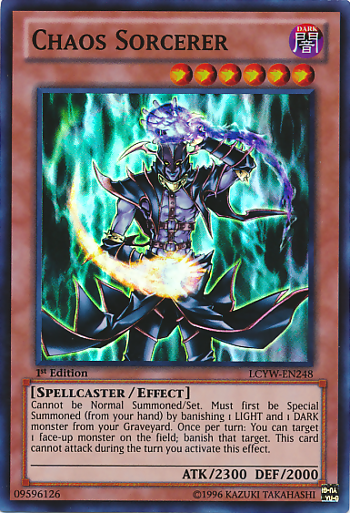 Chaos Sorcerer [LCYW-EN248] Super Rare | Exor Games Bridgewater