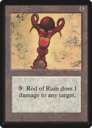 Rod of Ruin [Limited Edition Beta] | Exor Games Bridgewater