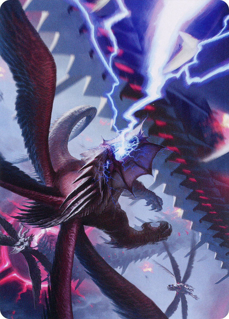 Defiant Thundermaw Art Card [March of the Machine Art Series] | Exor Games Bridgewater