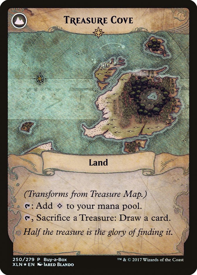 Treasure Map // Treasure Cove (Buy-A-Box) [Ixalan Treasure Chest] | Exor Games Bridgewater