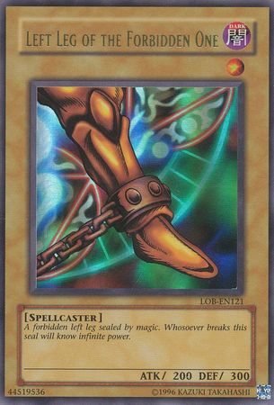 Left Leg of the Forbidden One [LOB-EN121] Ultra Rare | Exor Games Bridgewater