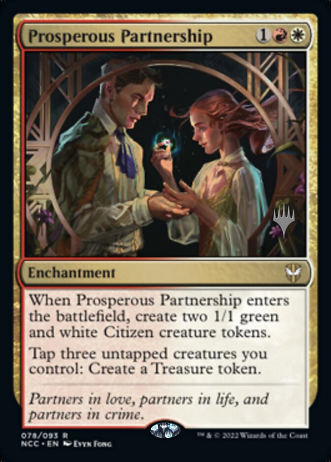 Prosperous Partnership (Promo Pack) [Streets of New Capenna Commander Promos] | Exor Games Bridgewater