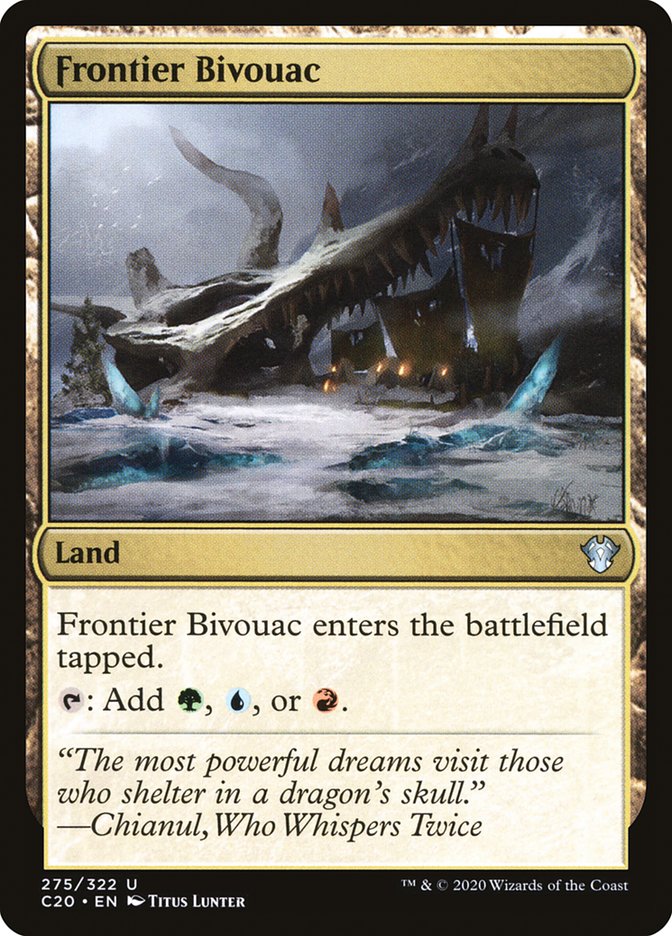 Frontier Bivouac [Commander 2020] | Exor Games Bridgewater