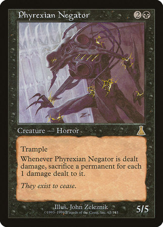 Phyrexian Negator [Urza's Destiny] | Exor Games Bridgewater