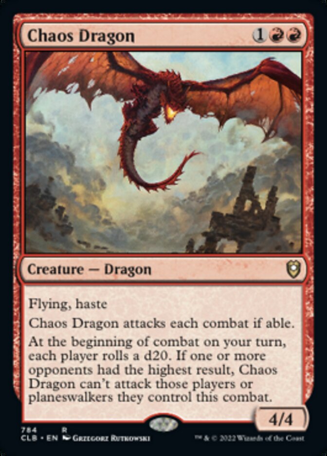 Chaos Dragon [Commander Legends: Battle for Baldur's Gate] | Exor Games Bridgewater