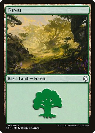 Forest (268) [Dominaria] | Exor Games Bridgewater