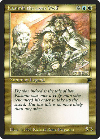 Kasimir the Lone Wolf [Legends] | Exor Games Bridgewater