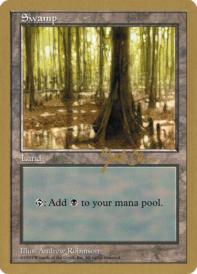 Swamp (js439) (Jakub Slemr) [World Championship Decks 1997] | Exor Games Bridgewater