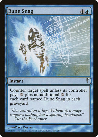 Rune Snag [Coldsnap] | Exor Games Bridgewater