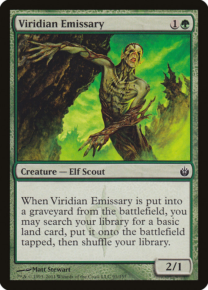 Viridian Emissary [Mirrodin Besieged] | Exor Games Bridgewater