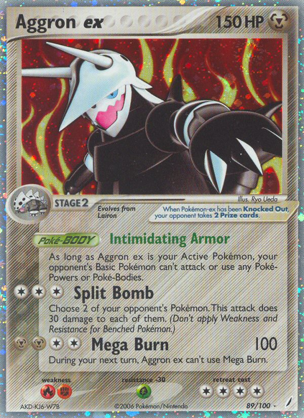 Aggron ex (89/100) [EX: Crystal Guardians] | Exor Games Bridgewater