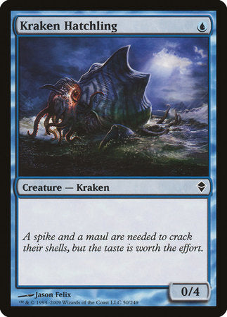 Kraken Hatchling [Zendikar] | Exor Games Bridgewater