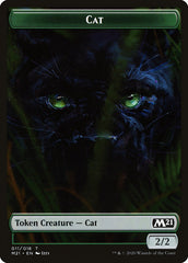 Beast // Cat (011) Double-sided Token [Core Set 2021 Tokens] | Exor Games Bridgewater