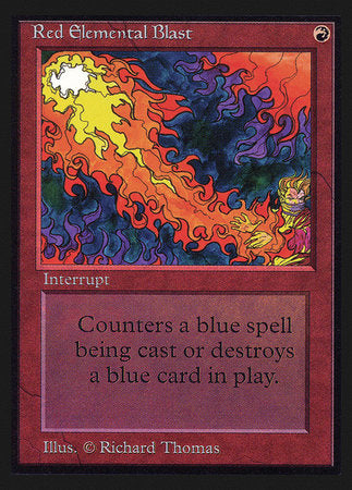 Red Elemental Blast (CE) [Collectors’ Edition] | Exor Games Bridgewater