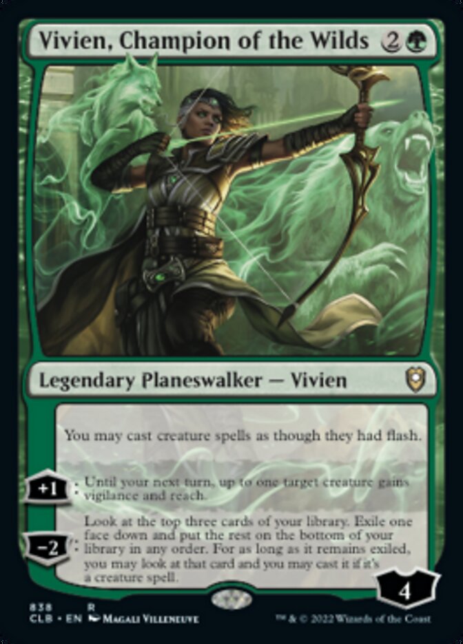 Vivien, Champion of the Wilds [Commander Legends: Battle for Baldur's Gate] | Exor Games Bridgewater