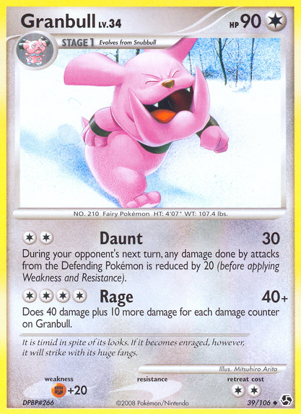 Granbull (39/106) [Diamond & Pearl: Great Encounters] | Exor Games Bridgewater