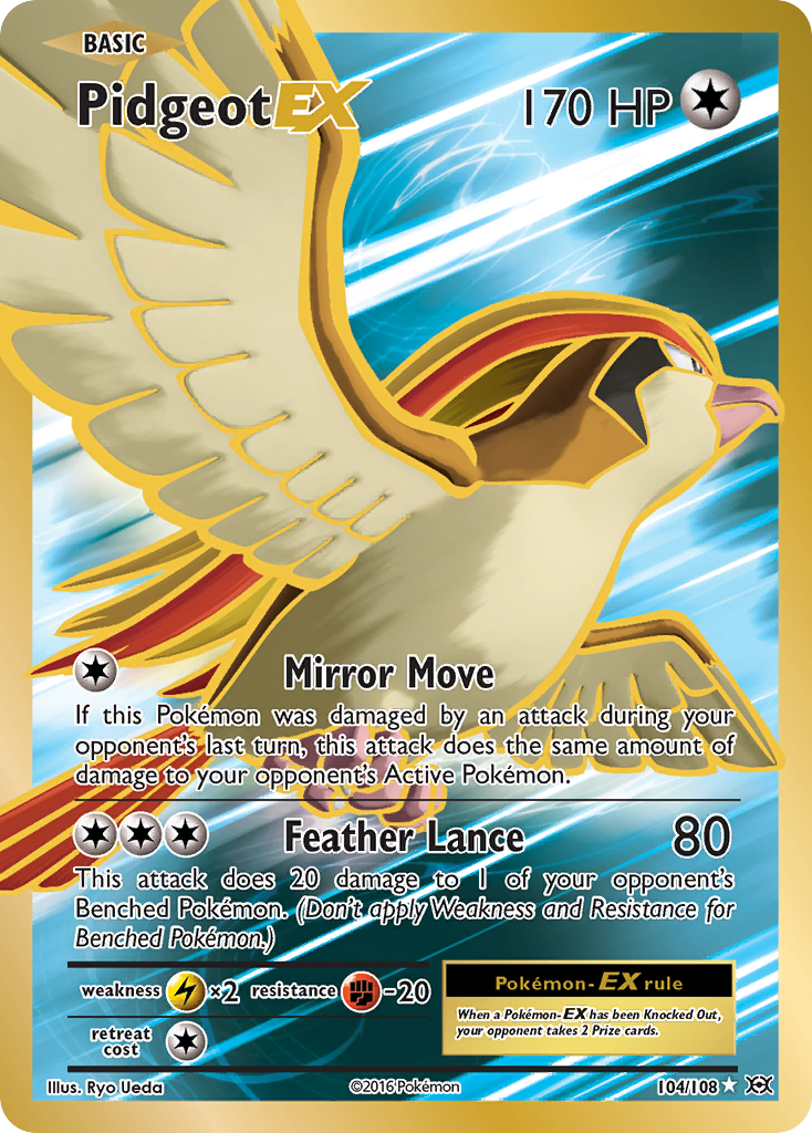 Pidgeot EX (104/108) [XY: Evolutions] | Exor Games Bridgewater