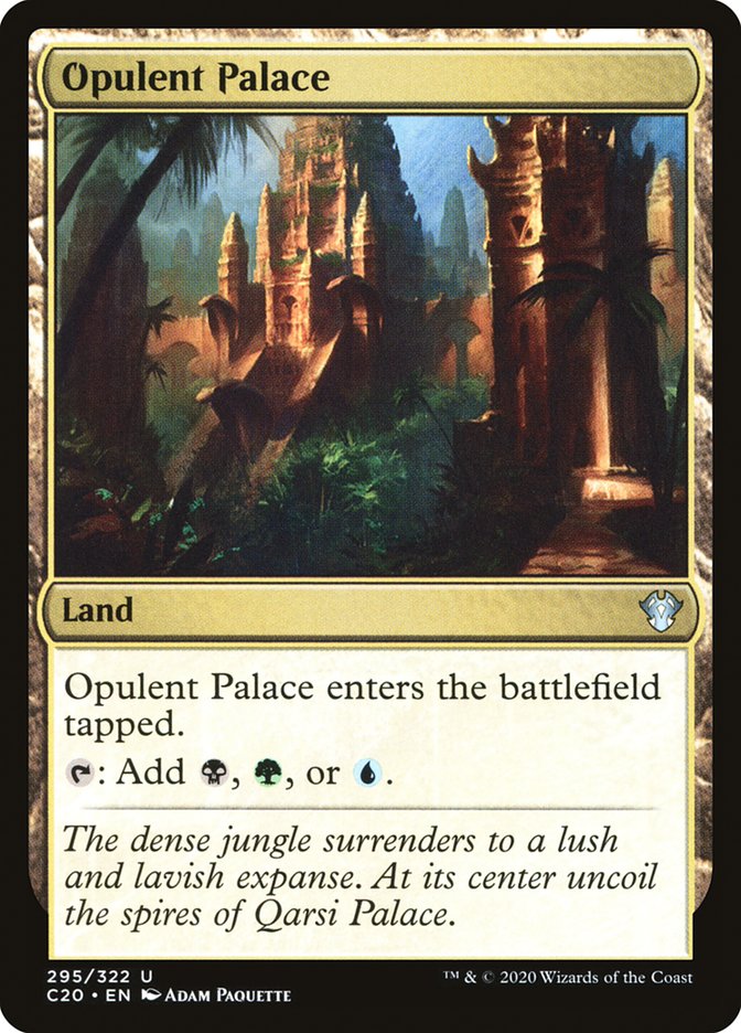 Opulent Palace [Commander 2020] | Exor Games Bridgewater