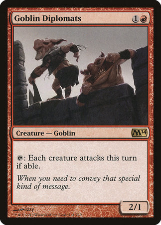 Goblin Diplomats [Magic 2014] | Exor Games Bridgewater