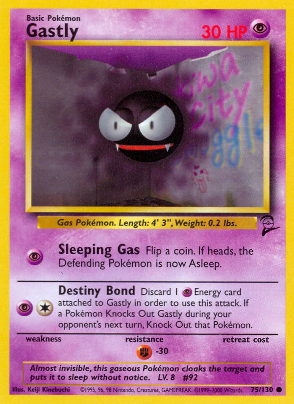 Gastly (75/130) [Base Set 2] | Exor Games Bridgewater