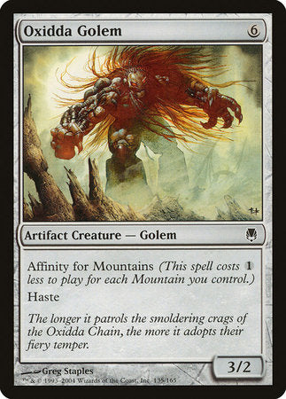 Oxidda Golem [Darksteel] | Exor Games Bridgewater
