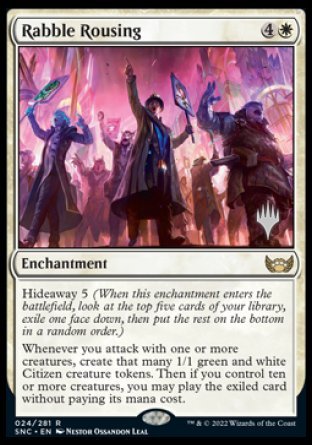 Rabble Rousing (Promo Pack) [Streets of New Capenna Promos] | Exor Games Bridgewater